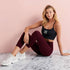 3 Pack Capri Leggings for Women with Pockets-High Waisted Tummy Control Workout Gym Yoga Pants Black